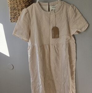 Cotton Eyelet Midi Dress